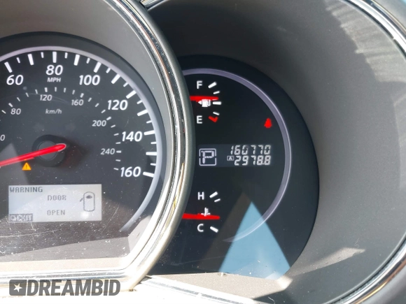 2011 Nissan Murano S with VIN JN8AZ1MW9BW176189, listed as a IAAI auction lot 40424712 with 160,770 mi miles and . Bid and sale history available at DreamBid. Image 7.