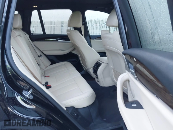 2020 BMW X3 sDrive30i with VIN 5UXTY3C06L9C17279, listed as a IAAI auction lot 41524271 with 38,401 mi miles and . Bid and sale history available at DreamBid. Image 8.