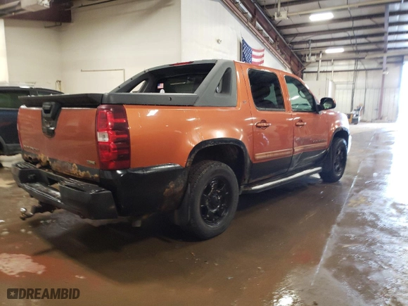 2007 Chevrolet Avalanche LTZ with VIN 3GNFK123X7G222768, listed as a Copart auction lot 41603865 with 290,051 mi miles and Clean Title. Bid and sale history available at carsss.com. Image 3.