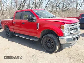 2020 Ford Super Duty F-250 SRW XL with VIN 1FT7W2BN0LED83527, listed as a IAAI auction lot 41773142 with 91,282 mi miles. Bid and sale history available at carsss.com. Image 1.