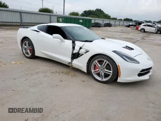 2016 Chevrolet Corvette 2LT with VIN 1G1YD2D70G5107856, listed as a Copart auction lot 58942415 with 83,049 mi miles and Salvage title. Bid and sale history available at DreamBid. Image 4.