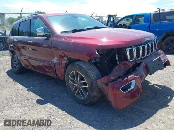 2020 Jeep Grand Cherokee Limited with VIN 1C4RJFBG8LC377356, listed as a IAAI auction lot 42581815 with 88,779 mi miles and . Bid and sale history available at DreamBid. Image 1.