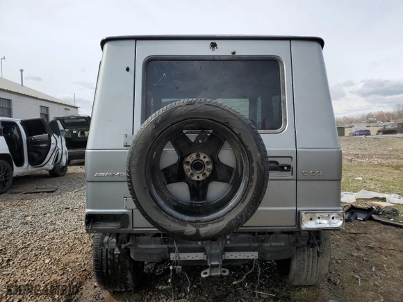 2018 Mercedes-Benz G-Class AMG G 63 with VIN WDCYC7DHXJX288809, listed as a Copart auction lot 45924154 with 0 mi miles and Salvage Title. Bid and sale history available at carsss.com. Image 6.