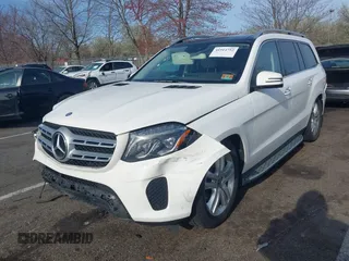 2017 Mercedes-Benz GLS 450 with VIN 4JGDF6EE6HA908431, listed as a IAAI auction lot 41914752 with 156,939 mi miles and . Bid and sale history available at DreamBid. Image 2.