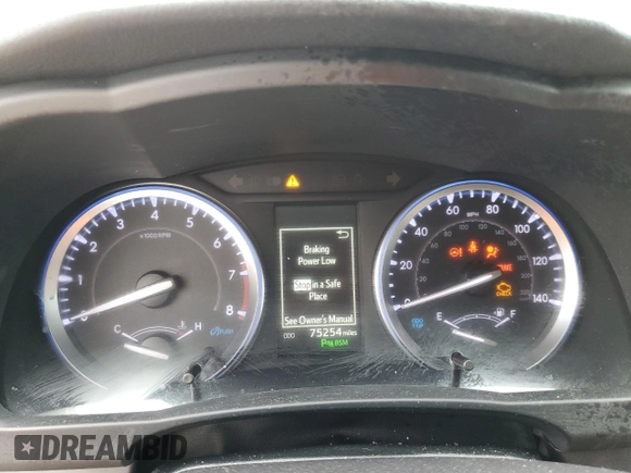 2019 Toyota Highlander Limited с VIN 5TDDZRFH1KS701297, выставлен на аукционе Copart как лот 55472505 с пробегом 75 254 миль миль и Списание • Salvage title. История ставок и продаж доступна на DreamBid. Изображение 9.