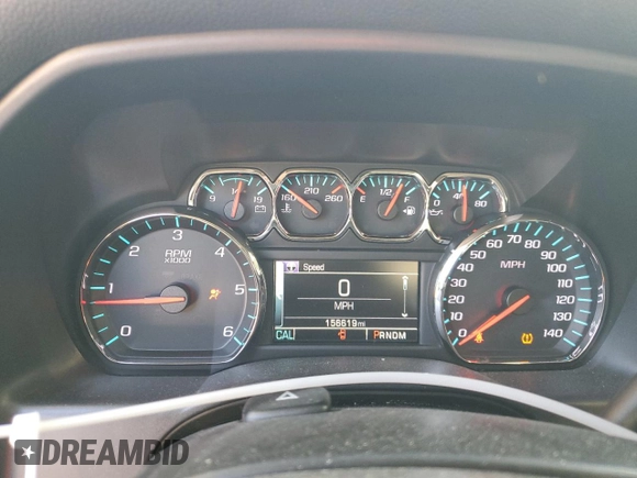 2015 Chevrolet Silverado 1500 LT with VIN 1GCRCREH8FZ310404, listed as a Copart auction lot 83251074 with 156,619 mi miles and Salvage Title. Bid and sale history available at carsss.com. Image 9.