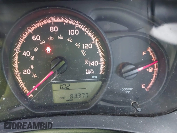 2015 Toyota Yaris L with VIN VNKKTUD39FA028708, listed as a IAAI auction lot 40978326 with 83,377 mi miles. Bid and sale history available at carsss.com. Image 7.