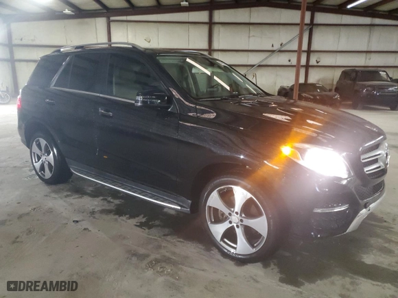 2016 Mercedes-Benz GLE with VIN 4JGDA5JB0GA722435, listed as a Copart auction lot 47857645 with NaN miles and Salvage Title. Bid and sale history available at carsss.com. Image 4.