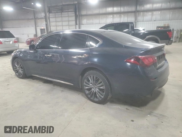 2017 Infiniti Q70 3.7 z VIN JN1BY1PR8HM210381, wystawiony jako Copart lot #81301604 z przebiegiem 109 797 mil mil oraz Szkoda całkowita • Salvage title. Historia ofert i sprzedaży dostępna na DreamBid. Obrazek 2.