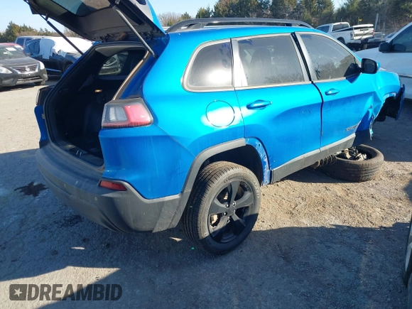 2020 Jeep Cherokee Latitude Plus with VIN 1C4PJLLB8LD560954, listed as a IAAI auction lot 41100001 with 139,542 mi miles. Bid and sale history available at carsss.com. Image 4.