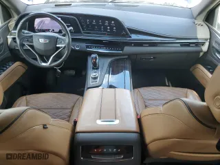 2021 Cadillac Escalade Premium Luxury with VIN 1GYS4BKL1MR375018, listed as a Copart auction lot 70282674 with 47,082 mi miles and Salvage Title. Bid and sale history available at carsss.com. Image 8.
