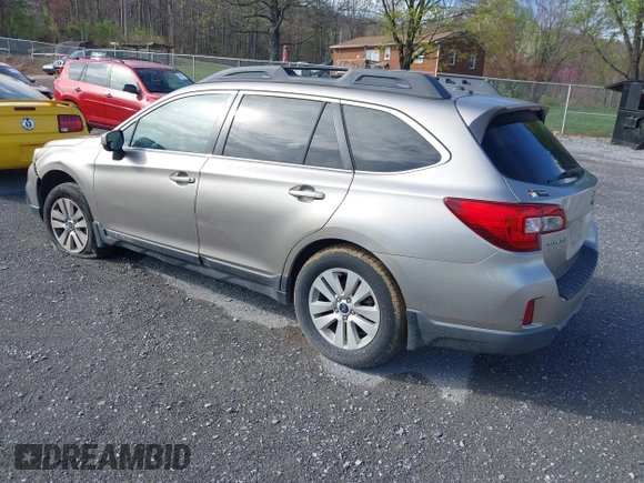 2015 Subaru Outback Premium with VIN 4S4BSAECXF3221961, listed as a IAAI auction lot 41910571 with 222,670 mi miles and . Bid and sale history available at DreamBid. Image 3.