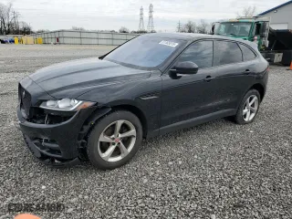 2020 Jaguar F-PACE 25t Premium with VIN SADCJ2FX9LA645355, listed as a Copart auction lot 51465515 with 139,404 mi miles and Salvage Title. Bid and sale history available at carsss.com. Image 1.