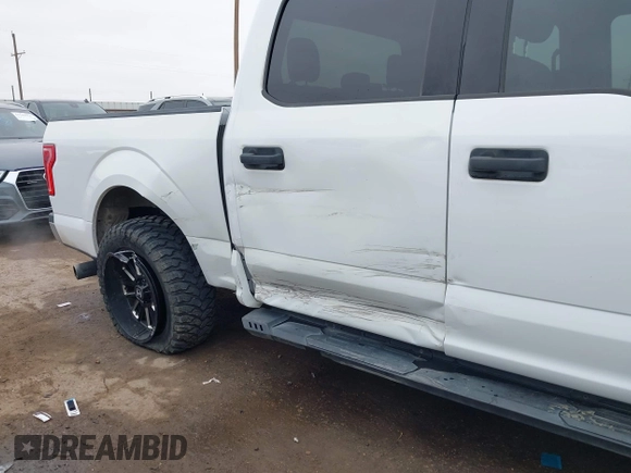 2017 Ford F-150 XL with VIN 1FTEW1C88HKD75257, listed as a IAAI auction lot 41516407 with 107,099 mi miles and . Bid and sale history available at DreamBid. Image 6.