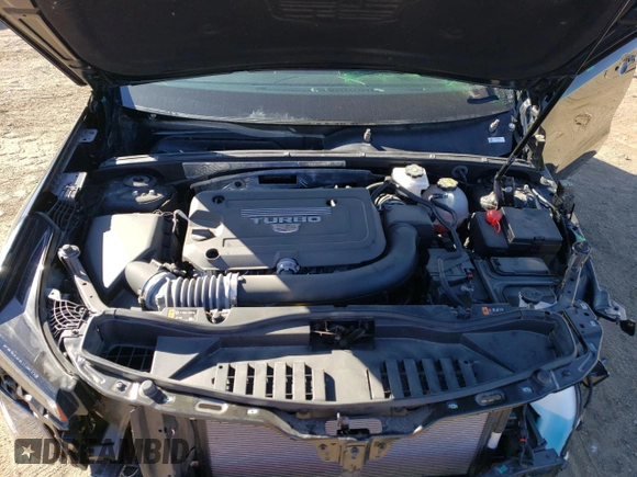 2024 Cadillac XT4 AWD Luxury with VIN 1GYFZBR41RF114434, listed as a Copart auction lot 73217514 with 10,505 mi miles and Salvage Title. Bid and sale history available at carsss.com. Image 12.