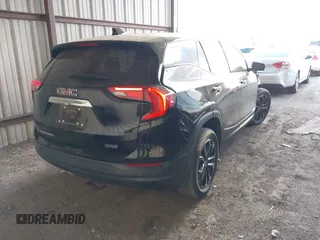 2020 GMC Terrain SLE with VIN 3GKALMEV6LL296032, listed as a IAAI auction lot 41829324 with 91,924 mi miles and . Bid and sale history available at carsss.com. Image 4.