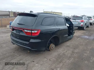 2021 Dodge Durango GT Plus with VIN 1C4RDJDGXMC697058, listed as a IAAI auction lot 41495605 with Not provided miles and . Bid and sale history available at DreamBid. Image 4.