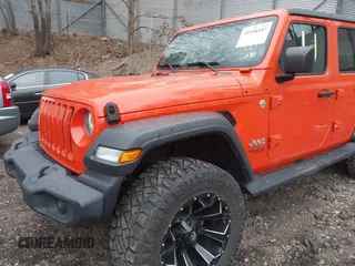 2018 Jeep Wrangler Unlimited Sport z VIN 1C4HJXDN4JW198045, wystawiony jako IAAI lot #41930547 z przebiegiem 62 402 mil mil oraz . Historia ofert i sprzedaży dostępna na DreamBid. Obrazek 15.