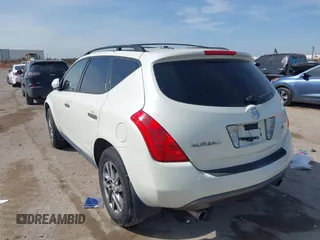 2004 Nissan Murano SL z VIN JN8AZ08T34W220197, wystawiony jako IAAI lot #41883106 z przebiegiem 190 948 mil mil oraz . Historia ofert i sprzedaży dostępna na DreamBid. Obrazek 3.