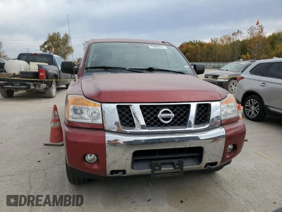 2013 Nissan Titan S with VIN 1N6AA0EC6DN314617, listed as a Copart auction lot 75686254 with 173,473 mi miles and Salvage Title. Bid and sale history available at DreamBid. Image 5.