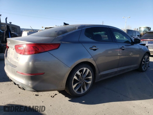 2014 Kia Optima SXL Turbo with VIN 5XXGR4A68EG264815, listed as a Copart auction lot 46736575 with 109,641 mi miles and Salvage Title. Bid and sale history available at DreamBid. Image 3.