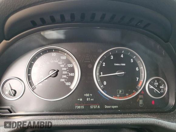 2017 BMW X4 xDrive28i with VIN 5UXXW3C33H0T79302, listed as a Copart auction lot 54835373 with 73,615 mi miles. Bid and sale history available at carsss.com. Image 9.