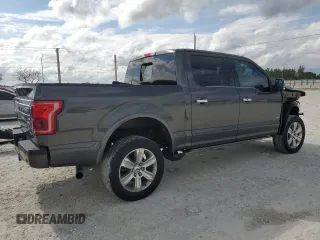 2016 Ford F-150 XL with VIN 1FTEW1CG0GFA50858, listed as a Copart auction lot 52341755 with 76,540 mi miles and Salvage title. Bid and sale history available at DreamBid. Image 3.