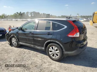 2012 Honda CR-V EX-L with VIN JHLRM3H70CC010774, listed as a Copart auction lot 50350125 with 190,824 mi miles and Salvage Title. Bid and sale history available at carsss.com. Image 2.