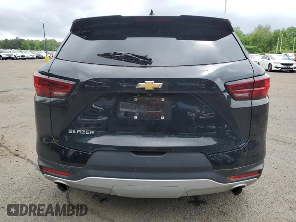 2023 Chevrolet Blazer LT с VIN 3GNKBCR44PS220195, выставлен на аукционе Copart как лот 57272495 с пробегом 41 807 миль миль и Списание • Salvage title. История ставок и продаж доступна на DreamBid. Изображение 6.