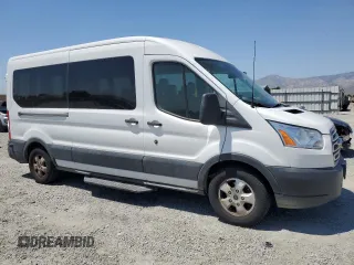 2019 Ford Transit Passenger XL with VIN 1FBAX2CG0KKA94381, listed as a Copart auction lot 56016815 with 139,966 mi miles and Salvage Title. Bid and sale history available at DreamBid. Image 4.