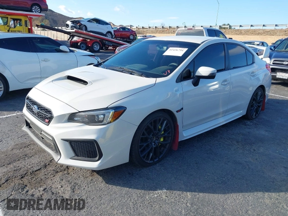 2019 Subaru WRX STI with VIN JF1VA2R61K9820260, listed as a IAAI auction lot 41426791 with 84,395 mi miles. Bid and sale history available at carsss.com. Image 17.