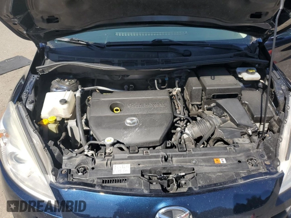 2015 Mazda 5 Grand Touring with VIN JM1CW2DL5F0185358, listed as a Copart auction lot 55763035 with 95,486 mi miles and Salvage title. Bid and sale history available at DreamBid. Image 12.