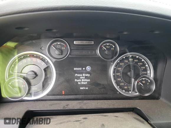 2017 Ram 2500 Power Wagon with VIN 3C6TR5EJ6HG781252, listed as a Copart auction lot 45746835 with 56,674 mi miles and Salvage title. Bid and sale history available at DreamBid. Image 9.