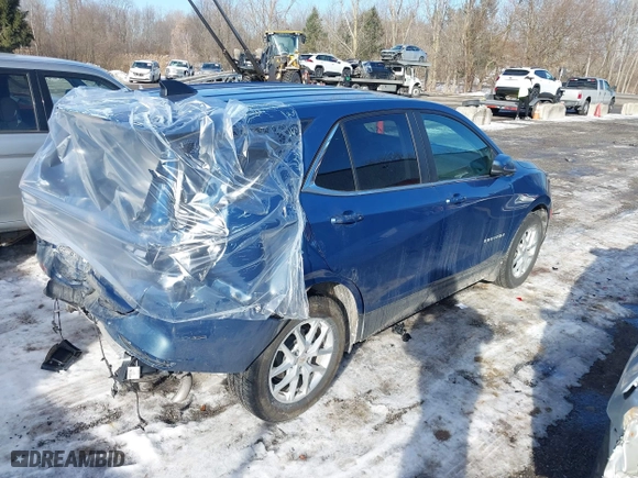 2024 Chevrolet Equinox LT with VIN 3GNAXTEG9RL282301, listed as a IAAI auction lot 41469506 with 15,578 mi miles. Bid and sale history available at carsss.com. Image 4.