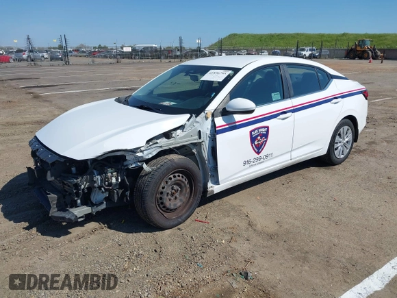 2020 Nissan Sentra S with VIN 3N1AB8BV2LY300741, listed as a IAAI auction lot 41896795 with 126,749 mi miles and . Bid and sale history available at DreamBid. Image 17.