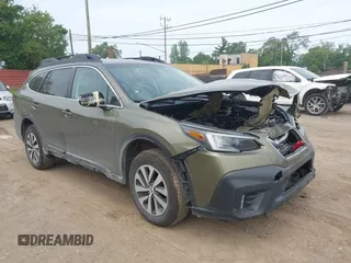 2020 Subaru Outback Premium with VIN 4S4BTACC4L3211244, listed as a IAAI auction lot 42495289 with 48,565 mi miles and . Bid and sale history available at DreamBid. Image 1.