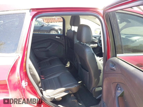 2015 Ford Escape Titanium with VIN 1FMCU9J90FUB00714, listed as a IAAI auction lot 42057717 with 61,223 mi miles. Bid and sale history available at carsss.com. Image 8.