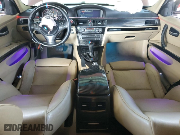 2006 BMW 3 Series 330i with VIN WBAVB33566PS10236, listed as a Copart auction lot 55469225 with 104,825 mi miles and Salvage title. Bid and sale history available at DreamBid. Image 8.