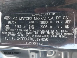 2018 Kia Forte LX z VIN 3KPFK4A70JE197056, wystawiony jako IAAI lot #42435555 z przebiegiem 79 805 mil mil oraz . Historia ofert i sprzedaży dostępna na DreamBid. Obrazek 9.