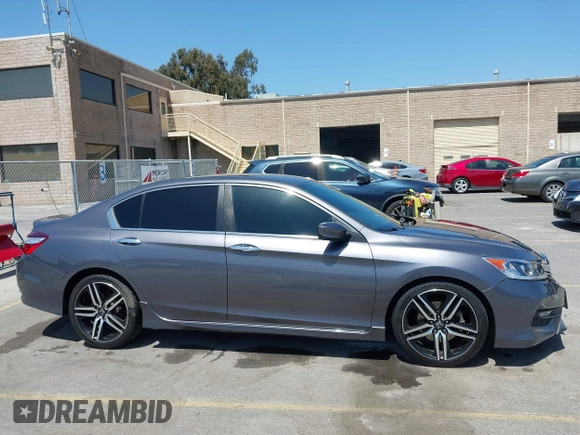 2016 Honda Accord Sport with VIN 1HGCR2F58GA074001, listed as a IAAI auction lot 42473844 with 105,311 mi miles and . Bid and sale history available at DreamBid. Image 13.