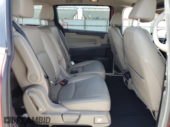 2022 Honda Odyssey EX-L с VIN 5FNRL6H76NB017297, выставлен на аукционе Copart как лот 54061605 с пробегом 52 854 миль миль и Списание • Salvage title. История ставок и продаж доступна на DreamBid. Изображение 11.