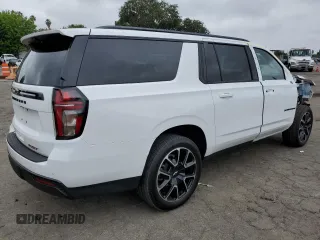 2024 Chevrolet Suburban RST with VIN 1GNSKEKT4RR110377, listed as a Copart auction lot 56445374 with 8,009 mi miles and Salvage Title. Bid and sale history available at carsss.com. Image 3.