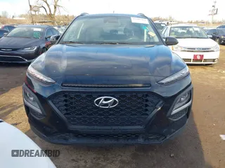 2021 Hyundai Kona SEL with VIN KM8K22AA3MU747284, listed as a IAAI auction lot 41609261 with 82,778 mi miles. Bid and sale history available at carsss.com. Image 12.
