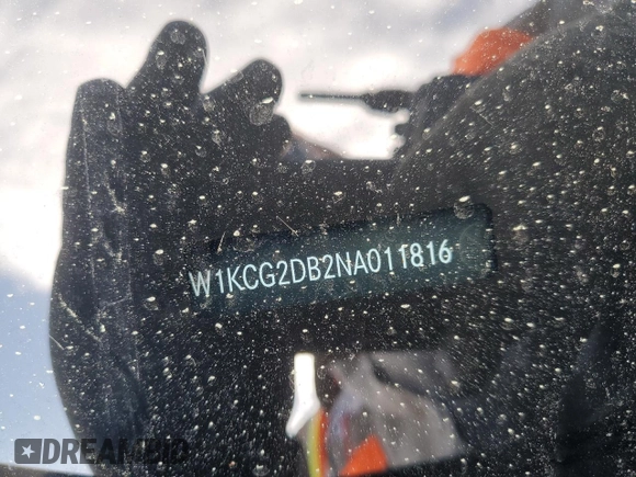 2022 Mercedes-Benz EQS 450+ z VIN W1KCG2DB2NA011816, wystawiony jako Copart lot #51116985 z przebiegiem Nie podano mil oraz Szkoda całkowita • Salvage title. Historia ofert i sprzedaży dostępna na DreamBid. Obrazek 12.
