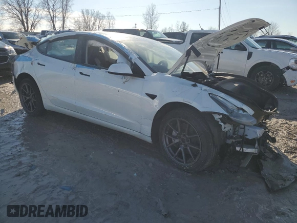 2021 Tesla Model 3 Long Range z VIN 5YJ3E1EB7MF849399, wystawiony jako Copart lot #47010175 z przebiegiem Nie podano mil oraz Szkoda całkowita • Salvage title. Historia ofert i sprzedaży dostępna na DreamBid. Obrazek 4.