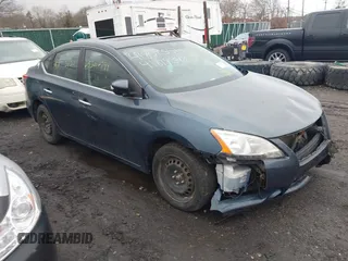 2014 Nissan Sentra SR with VIN 3N1AB7AP1EY214871, listed as a IAAI auction lot 41819348 with Not Provided miles and . Bid and sale history available at DreamBid. Image 1.