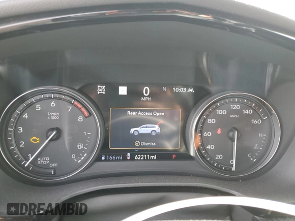 2020 Cadillac XT6 AWD Premium Luxury with VIN 1GYKPDRS7LZ190650, listed as a Copart auction lot 47285595 with 62,211 mi miles and Salvage Title. Bid and sale history available at DreamBid. Image 9.