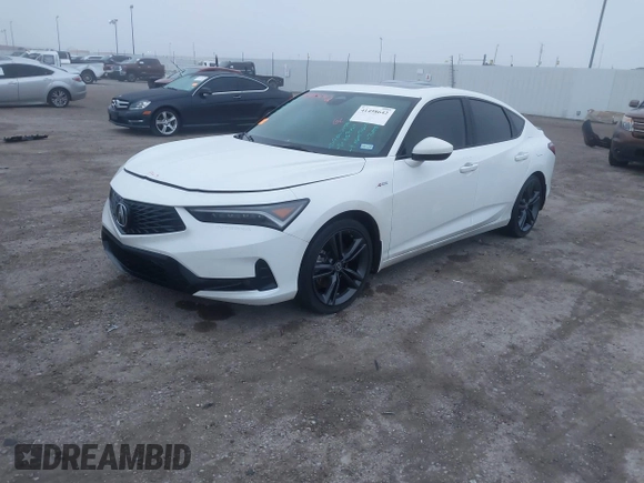 2024 Acura Integra w/A-Spec Package with VIN 19UDE4H38RA003889, listed as a IAAI auction lot 41498642 with 28,042 mi miles and . Bid and sale history available at DreamBid. Image 17.
