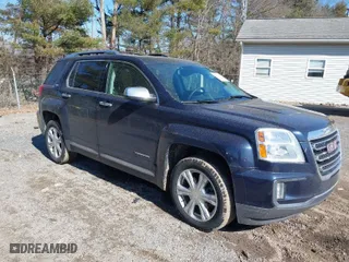 2017 GMC Terrain SLT with VIN 2GKFLUE38H6270483, listed as a IAAI auction lot 41752383 with 208,642 mi miles. Bid and sale history available at carsss.com. Image 1.