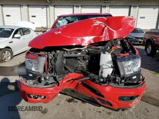 2019 Ram 1500 Big Horn z VIN 1C6SRFFT5KN614090, wystawiony jako Copart lot #49773325 z przebiegiem 49 406 mil mil oraz Szkoda całkowita • Salvage title. Historia ofert i sprzedaży dostępna na DreamBid. Obrazek 5.